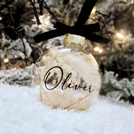 božična bunkica, personalizirana bunkica, personalizirana božična bunkica, božični okrasek, personalizirani božični okrasek, božična kroglica, personalizirana božična kroglica, telegram ob rojstvu, telegram v porodnišnico, darilo ob rojstvu, telegrami ob rojstvu otroka