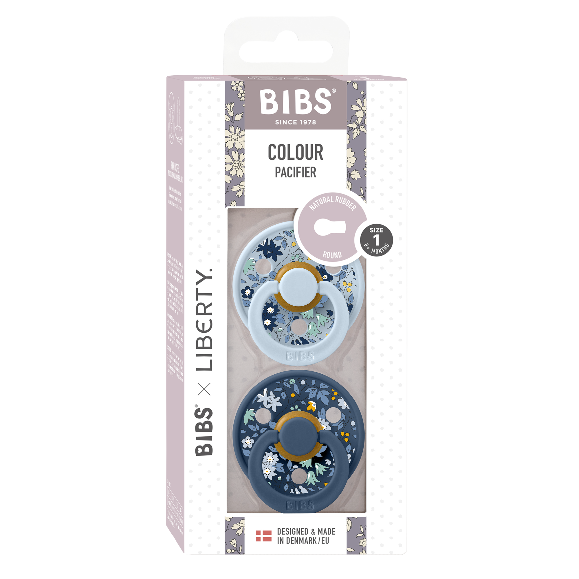 Bibs Liberty Colour - Camomile Lawn Baby Blue - slika 2