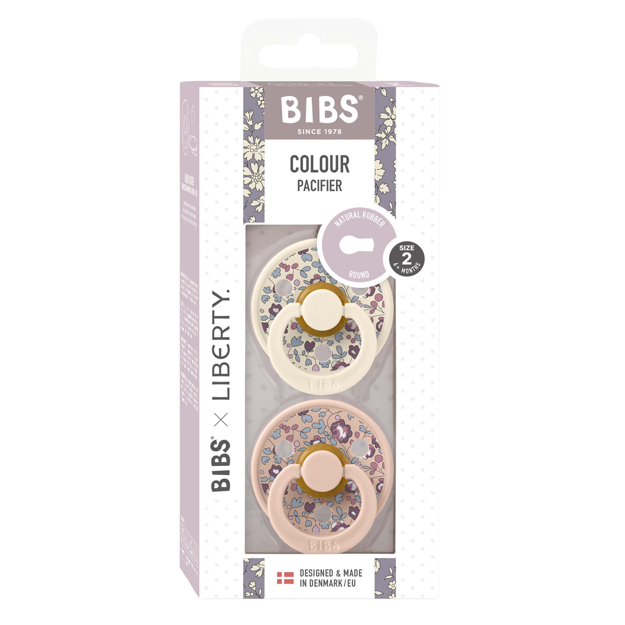 Bibs Liberty Colour - Eloise Blush - slika 2